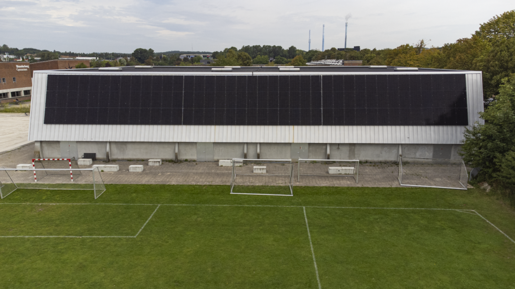 Skanderborg Gymnasium Skrå tagflade