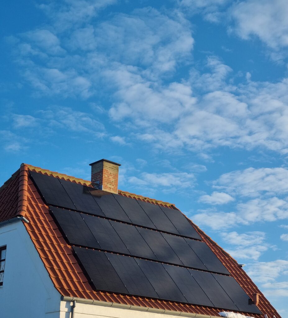 Solceller på tag