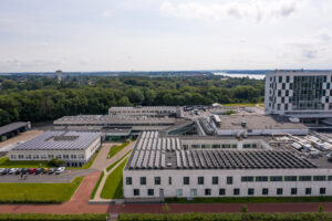 Kolding Sygehus med solceller fra Solplus A/S